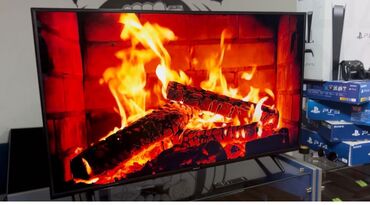 Televizorlar: EMERSUN 4K 127 ekran smart tivi hec bir problemi yoxdu qiymet 400 azn