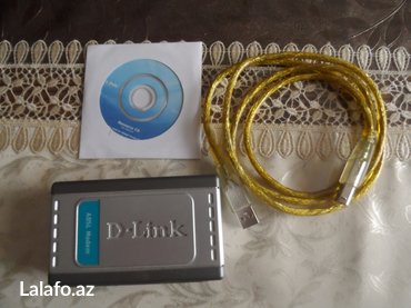 Modemlər və şəbəkə avadanlıqları: Modem ağ- dial up (1 portlu)-5 manato biri qara (tp-lİnk)-1portlu-10 — 6