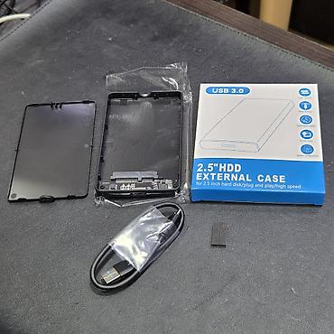 внешний бокс: Накопитель для ПК, Новый, HDD, 2.5", Для ПК — 1