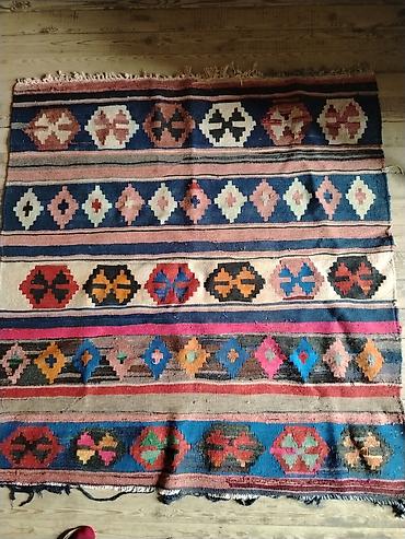 Шерсть: Əl toxuması kilim - Material: təbii yun, bitki əsaslı boyalarla — 2