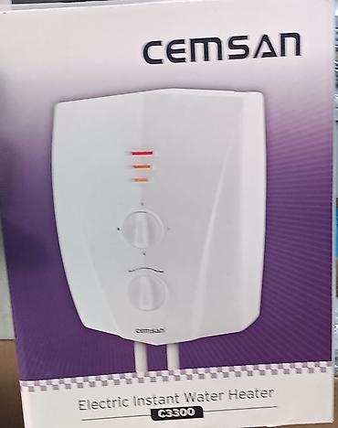 sensor krant: Məhsul: Cemsan Electric Instant Water Heater – C3300 - Növ: Elektrik — 1