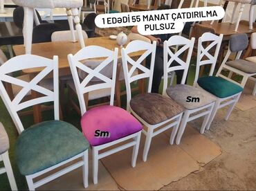 tap az islenmis stol stul: 1 stul, Yeni, MDF, Azərbaycan, Şəhərdaxili pulsuz çatdırılma