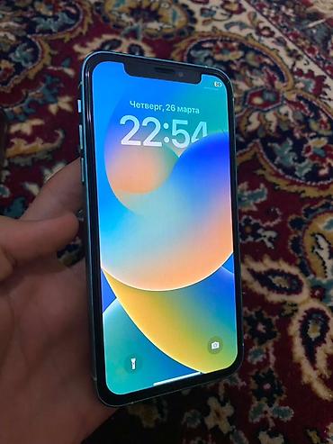 led smart tv android: IPhone (модель в системе: iPhone X), цвет бирюзовый/голубой. Обмен — 2
