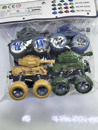 игрушка трансформер: Набор игрушечных внедорожных танков Off-Road Stunt Car 4x4 — 2