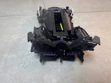 Модели автомобилей: Конструктор Technic: суперкар в черном цвете - Большая авторская — 4