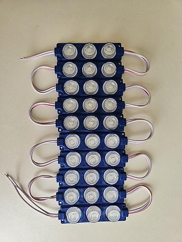 İşıqlandırma: LED modul lent dəsti – 12V, 3-lü linzalı.5 dənəsi 4 manatdan — 1
