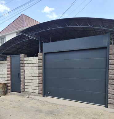 Секционные ворота: ВОРОТА | ДАРБАЗА Все виды автоматических ворот! Секционные ворота — 13