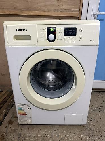 Paltaryuyan maşın Samsung, 6 kq, İşlənmiş, Avtomat, Qurutma var, Kredit yoxdur, Rayonlara çatdırılma lalafo.az -da Paltaryuyan maşın Samsung, 6 kq, İşlənmiş, Avtomat, Qurutma var, Kredit yoxdur, Rayonlara çatdırılma