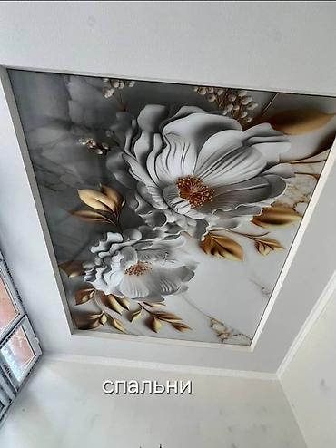 Натяжной потолок: Натяжной потолок Глянцевое, Матовое, 3D потолки Гарантия, Бесплатная консультация, Бесплатный замер — 12