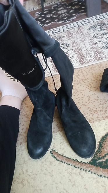 Çəkmələr: Stuart Weitzman dizaynı qadın uzun çəkmələri az istifadə olunub tez — 2