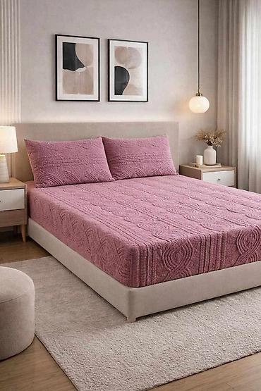 fiokar za bebe: ✨Reljefni carsafi
✨Dimenzije-25 + 2 jastučnice(50*70) 
✨Cena-3400 — 7