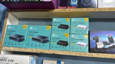 Masaüstü kompüterlər və iş stansiyaları: Tp link Switchler tezedir Basqa modellerde var 16/24 port sade poe