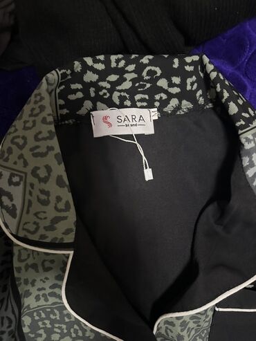 Повседневные платья: Повседневное платье, Длинная модель, Полиэстер, Платье-рубашка, M, L — 1