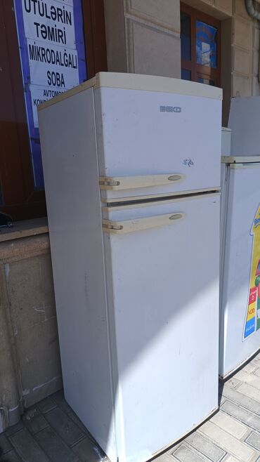 купить холодильник недорого с доставкой: Б/у Холодильник Beko, De frost, Двухкамерный, цвет - Белый