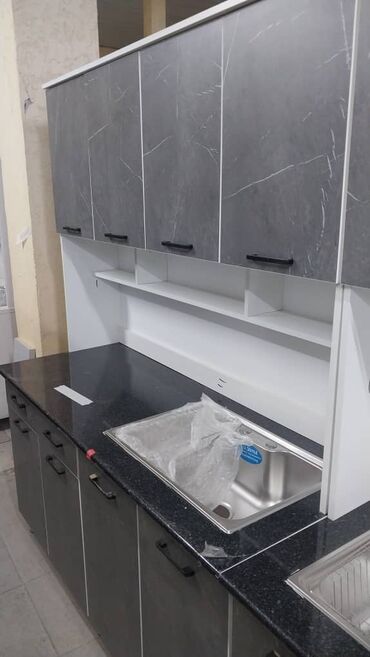 Кухонные гарнитуры: Кухонный гарнитур, Новый, цвет - Белый, ДСП, Платная доставка — 9