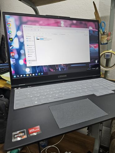 ремонт ноутбуков с выездом на дом: Ноутбук, Lenovo, 16 ГБ ОЭТ, AMD Ryzen 7, 15.6 ", Оюндар үчүн, эс тутум SSD