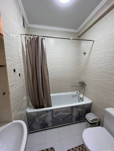 сдается 2 комнатная квартира в джале: 1 комната, 42 м², Элитка, 8 этаж, Евроремонт