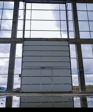 Откатные ворота: Откатные ворота под ключ - Тип: консольные откатные ворота с калиткой — 10