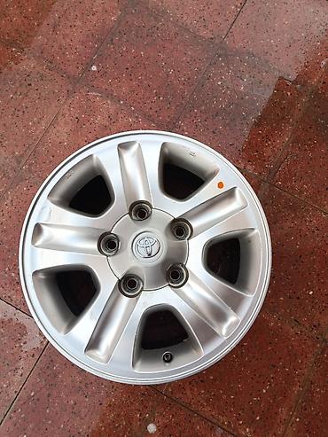 disk teker prius: Toyota orijinal yüngül lehimli disk - Brend/loqo: Toyota (mərkəzdə — 1
