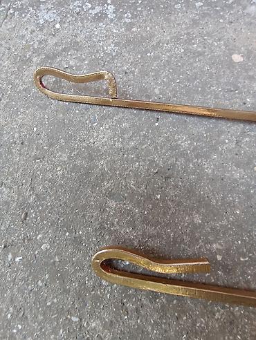 rostilji za dvoriste cene: Lopatica i grtač žara pri pečenjukovano, dužine 110 cm,zaštitna — 4
