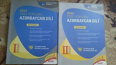Azərbaycan dili Testlər 11-ci sinif, DİM, 1-ci hissə, 2023 il