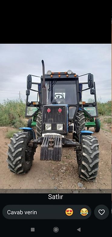 Əkin və təsərrüfat işləri üçün təkərli traktor - Güclü dizel