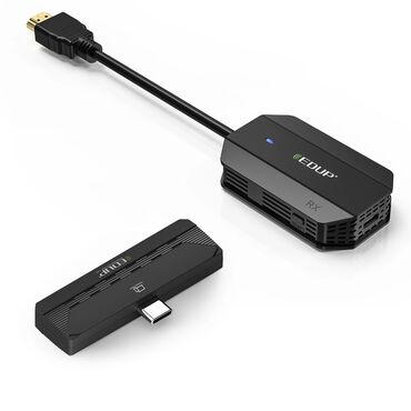 Vauxhall: EDUP simsiz ekran ötürücü dəsti – USB-C ötürücü (TX) və HDMI