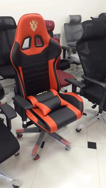 Ofis və oyun kresloları: Yeni, Təkərli, Qolları tənzimlənir, Dəri -da lalafo.az — 15 Ofis və oyun kresloları: Yeni, Təkərli, Qolları tənzimlənir, Dəri — 15