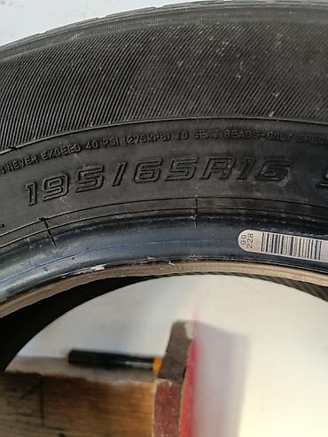 195 65 r16: Шины 195 / 65 / R 16, Лето, Б/у, 1 шт, Легковые, Япония, Dunlop — 1