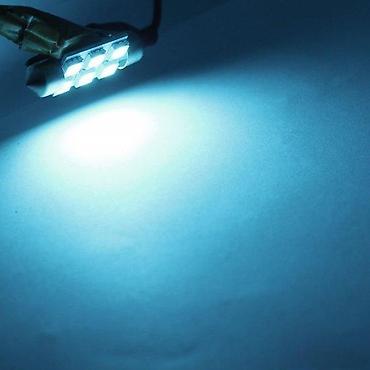 drveni stol: LED auto sijalica – C5W/36 mm, 6x SMD LED, hladno bela svetlost - — 3