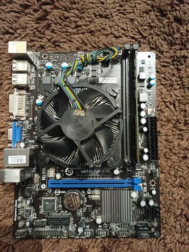 notebook harddisk: PC Komponentləri Paketi - Anakart: MSI H61M-P20 (G3) micro‑ATX -