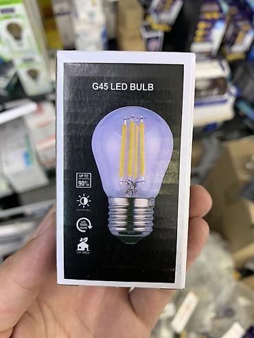 лампачка: Светодиодная лампа G45 LED Bulb (филаментная) - Цоколь: E27 - — 1