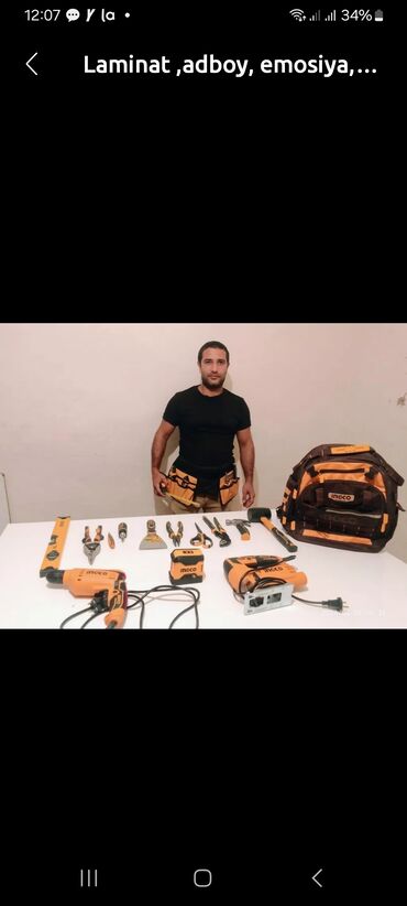 kafel və metlax qiymetleri: Laminat lambir emusya oboy usdasi munasib qiymete yuksek keyfiyetlə