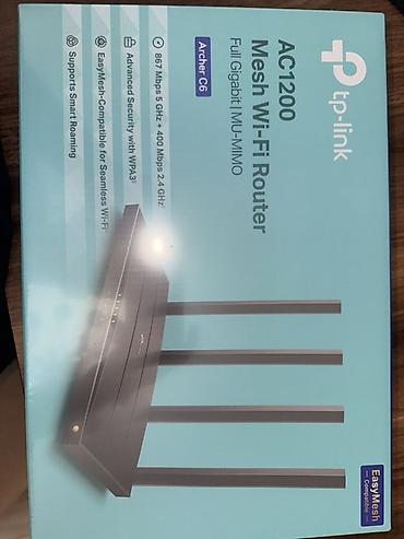archer c6: TP-Link Archer C6 – AC1200 Mesh Wi‑Fi Router (Full Gigabit, MU‑MIMO) — 4