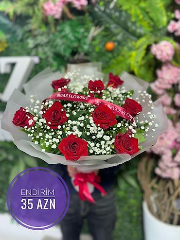 gülçü: Ciyelek Gul buket guller gül 101 roza güller güllər İnsta  — 8