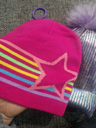 вязанные новорожденный комплект: Комплект, түсү - Кызгылт