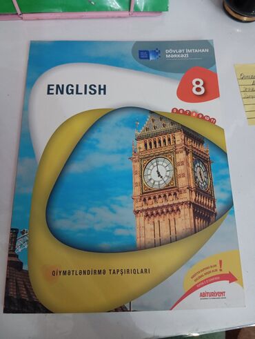 Kitablar, jurnallar, CD, DVD: Axirinci nesr Dim 2023 8ci sinif English (ingilis)