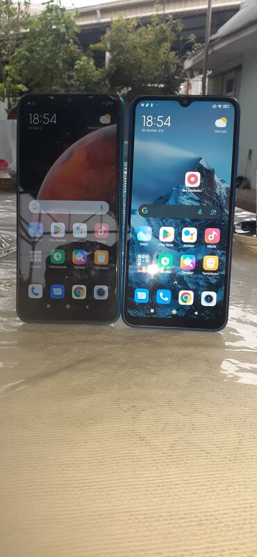 samsung telifon: Xiaomi Redmi 9A, 32 ГБ, цвет - Синий, 
 Две SIM карты