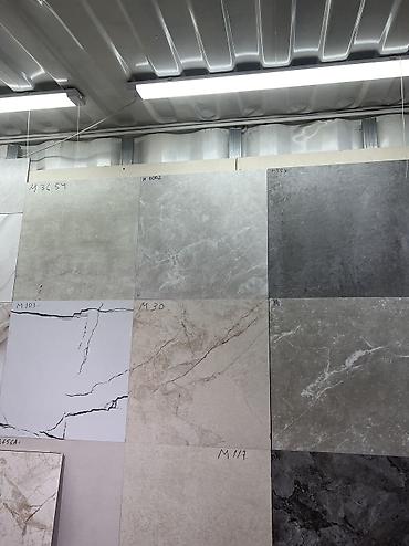 Керамогранит: Назначение: Для стен, цвет - Белый, Глянцевое покрытие, 60x60 см — 12