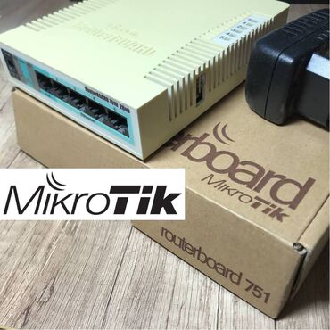 Модемы и сетевое оборудование: Роутер Mikrotik RB751U-2HnD в отличном состоянии⠀⠀