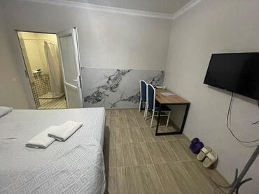 Посуточная аренда квартир: 1 комната, Душевая кабина, Постельное белье, Кондиционер