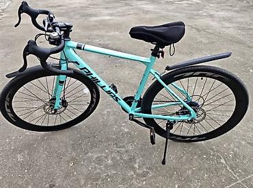 электро машине: Городской/шоссейный велосипед Phillips (бирюзовый) 🚴 Bianchi GX3.0 • — 3