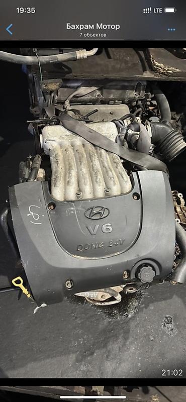авто проект: Двигатель Hyundai V6 DOHC 24V для седана бизнес‑класса (семейство — 4