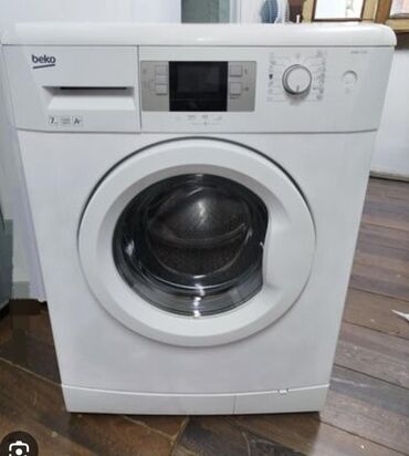 Paltaryuyan maşınlar: Paltaryuyan maşın Beko, 7 kq, İşlənmiş, Avtomat, Qurutmasız, Kredit yoxdur
