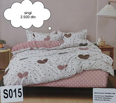 Posteljina: 🩷Singl posteljine🩷 🩵Čaršaf-160*220 🩷Jorganska navlaka-140*200 — 15