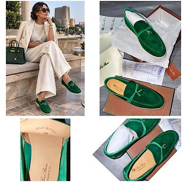 loro piana: Ölçü: 40, rəng - Yaşıl, Yeni — 1