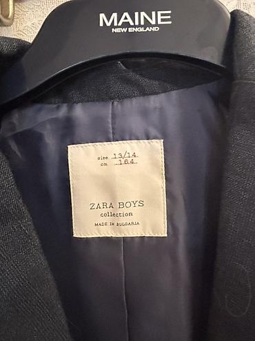 Üst geyimləri: ZARA Boys klassik dəst pencəyi - Rəng: tünd boz (kömür ton) - Model — 9
