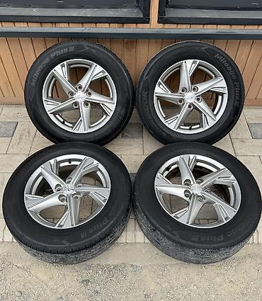 r16 kia: Колеса в сборе 205 / 65 / R 16, Лето, Б/у, Комплект, Легковые, Литые, отверстий - 5 — 1