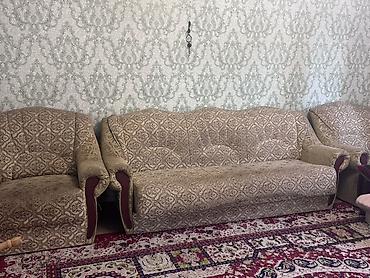 насанальные столы: Классический комплект мягкой мебели: трехместный диван + 2 широких — 2