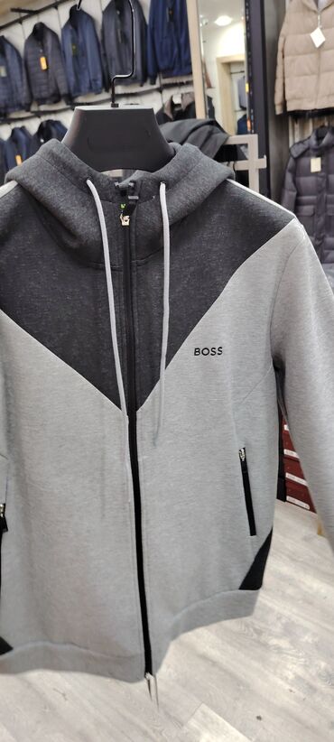женские трикотажные спортивные костюмы: Мужской спортивный костюм, Adidas, M, цвет - Серый